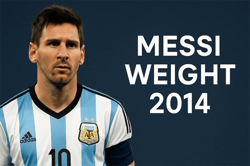 Messi Weight 2014