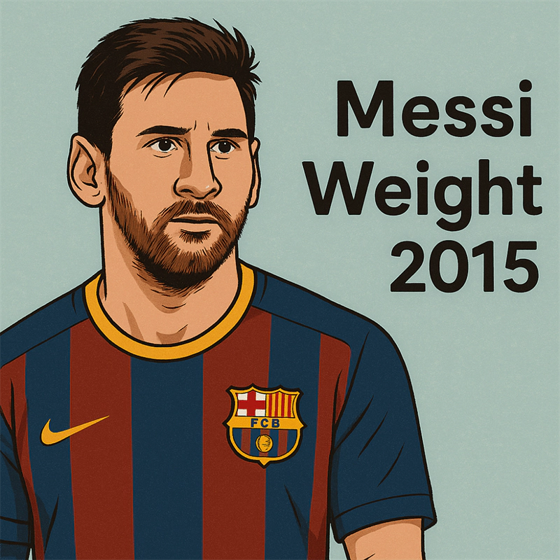 Messi Weight 2015