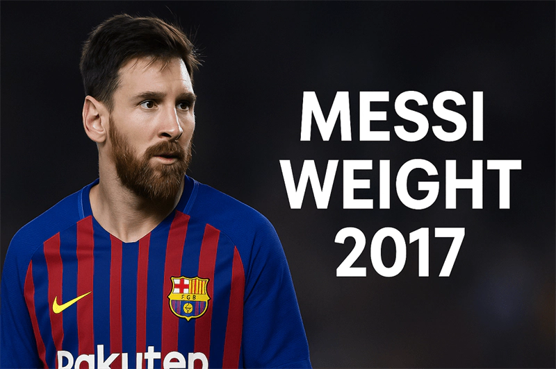 Messi Weight 2017
