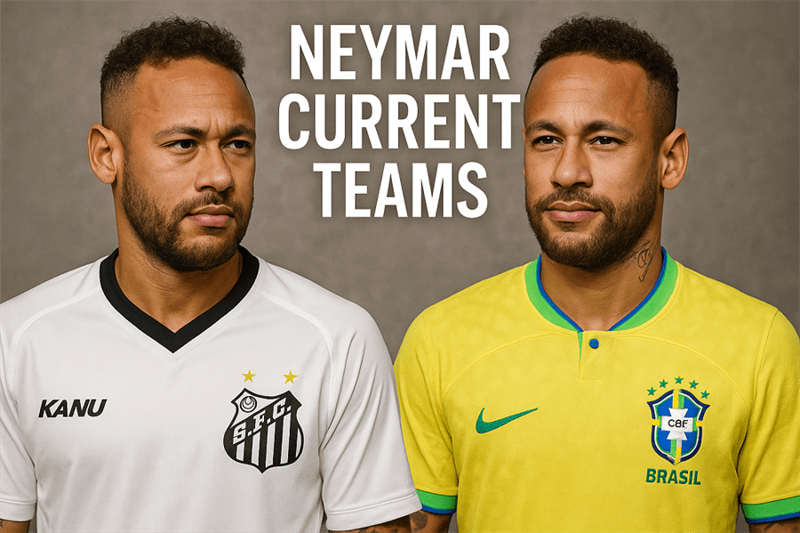 Neymar Current Teams