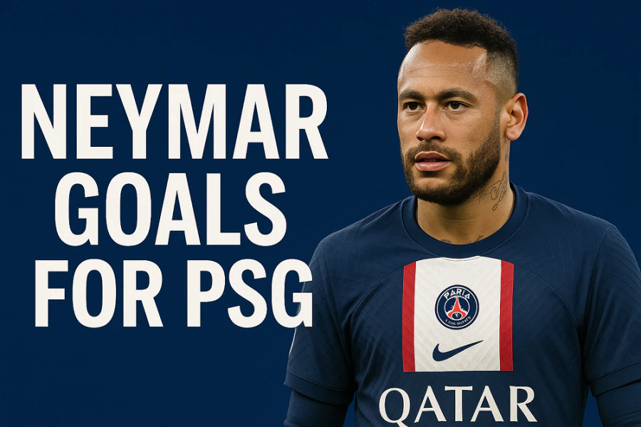 Neymar Goals For PSG