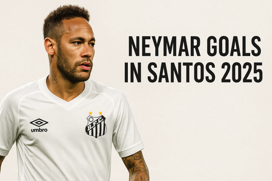 Neymar Goals In Santos 2025