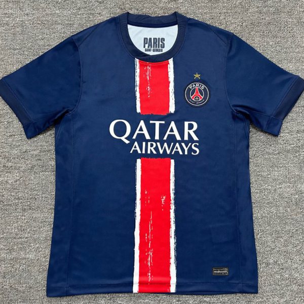 Paris Saint-Germain Home Champion Version With Stars Football Jersey