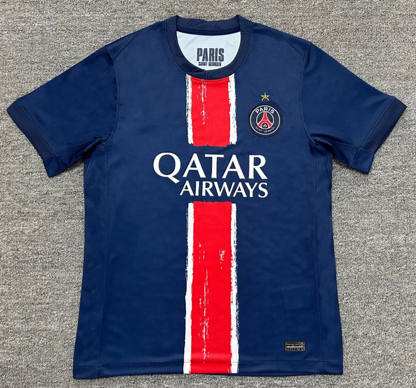 Paris Saint-Germain Home Champion Version With Stars Football Jersey