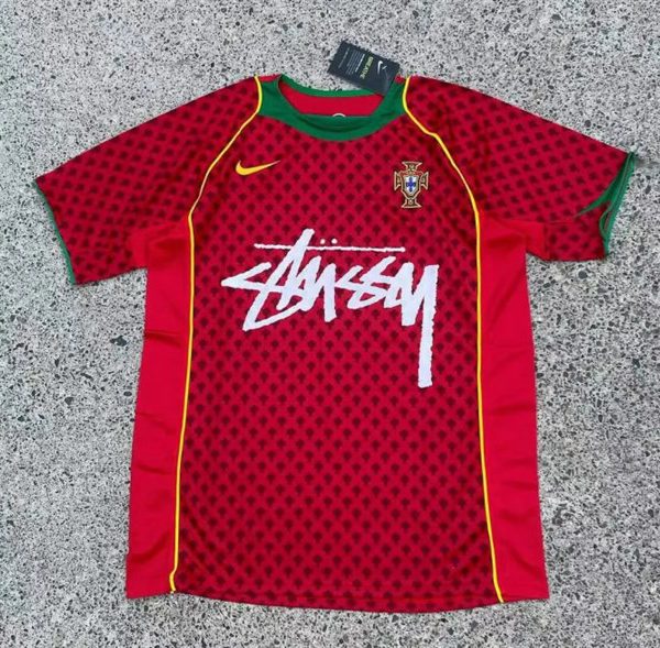 Portugal Football Jersey Stussy Special Edition