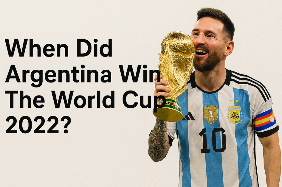 When Did Argentina Win The World Cup 2022